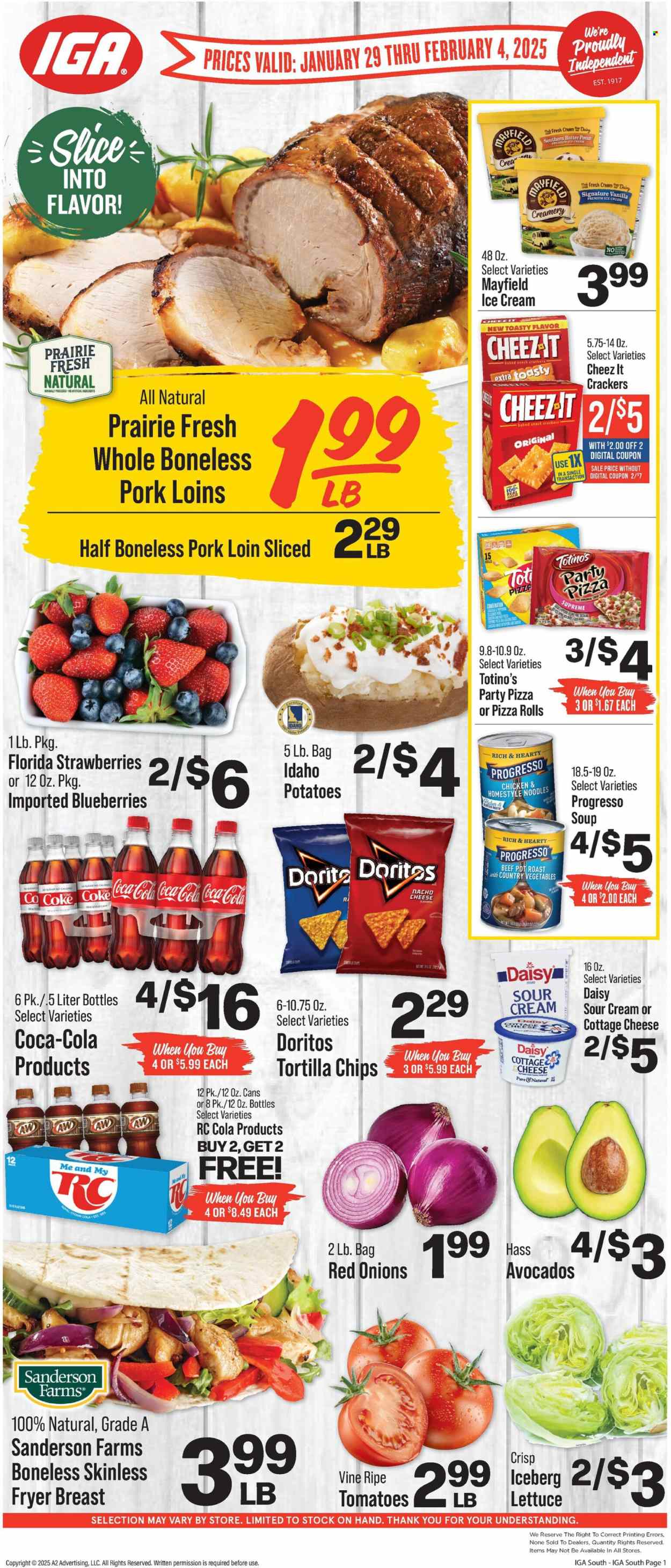 IGA ad - 01/29/2025 - 02/04/2025. Page 1
