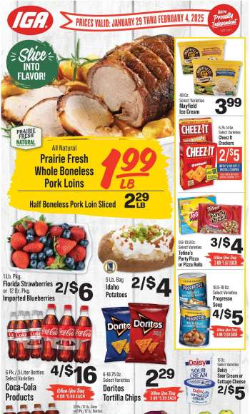 IGA Flyer - 01/29/2025 - 02/04/2025.