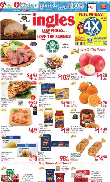 Ingles Flyer - 01/29/2025 - 02/04/2025.
