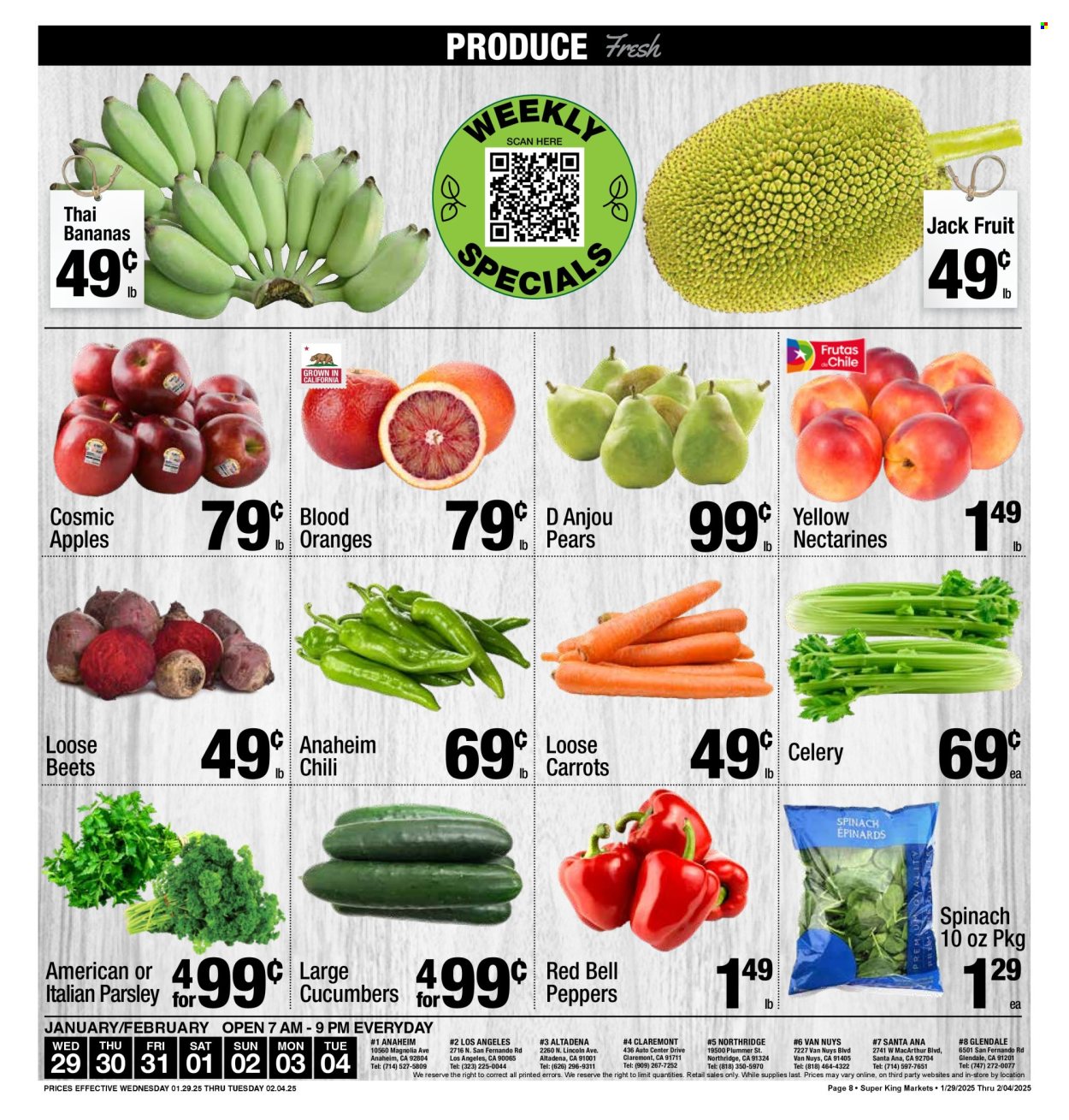Super King Markets ad - 01/29/2025 - 02/04/2025. Page 8