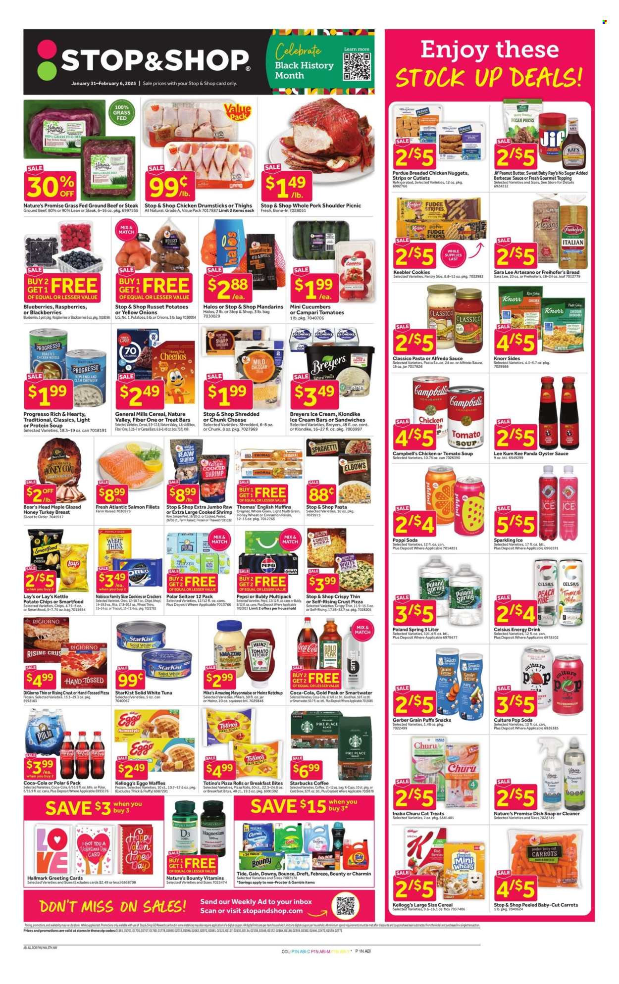 Stop & Shop ad - 01/31/2025 - 02/06/2025. Page 1