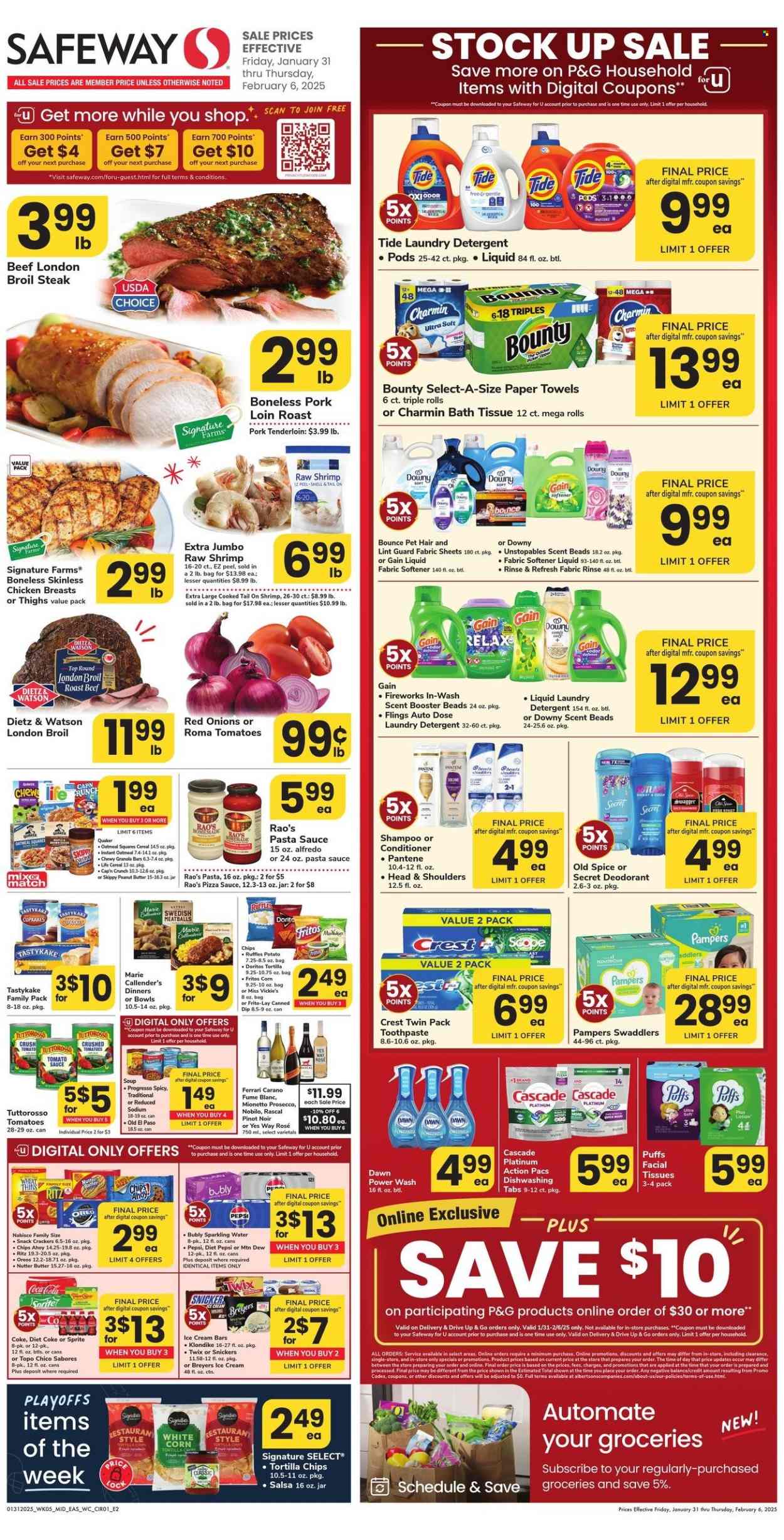 Safeway ad - 01/31/2025 - 02/06/2025. Page 1