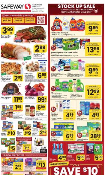 Safeway Flyer - 01/31/2025 - 02/06/2025.