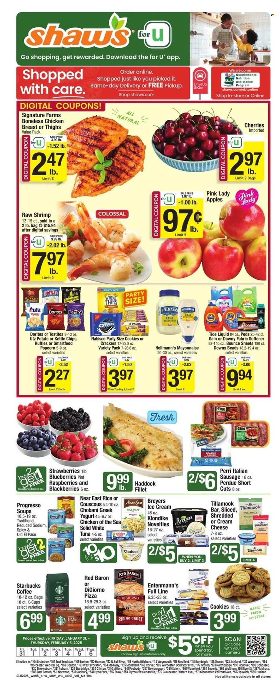 Shaw’s ad - 01/31/2025 - 02/06/2025. Page 1