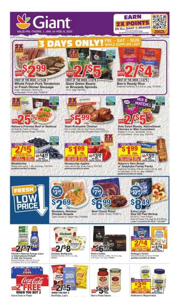 Giant Food Flyer - 01/31/2025 - 02/06/2025.
