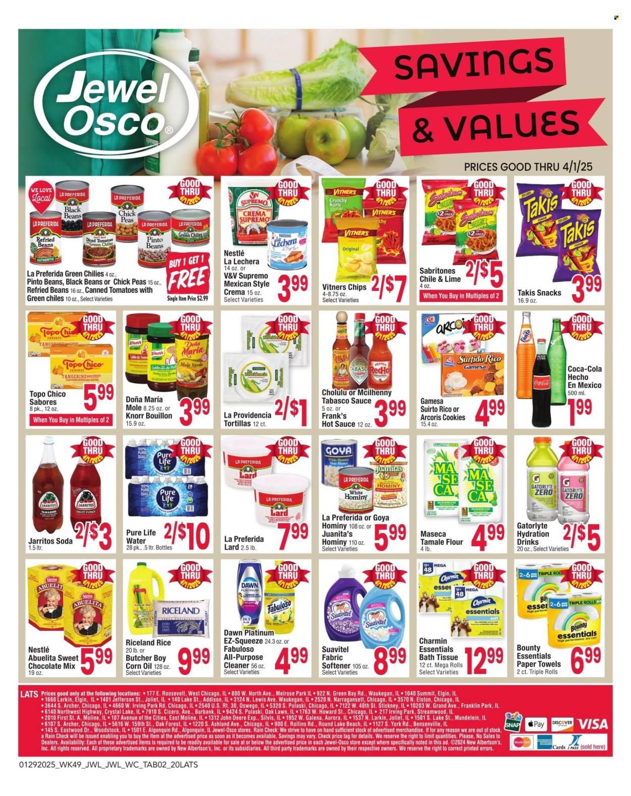 Jewel Osco ad - 01/29/2025 - 04/01/2025. Page 2