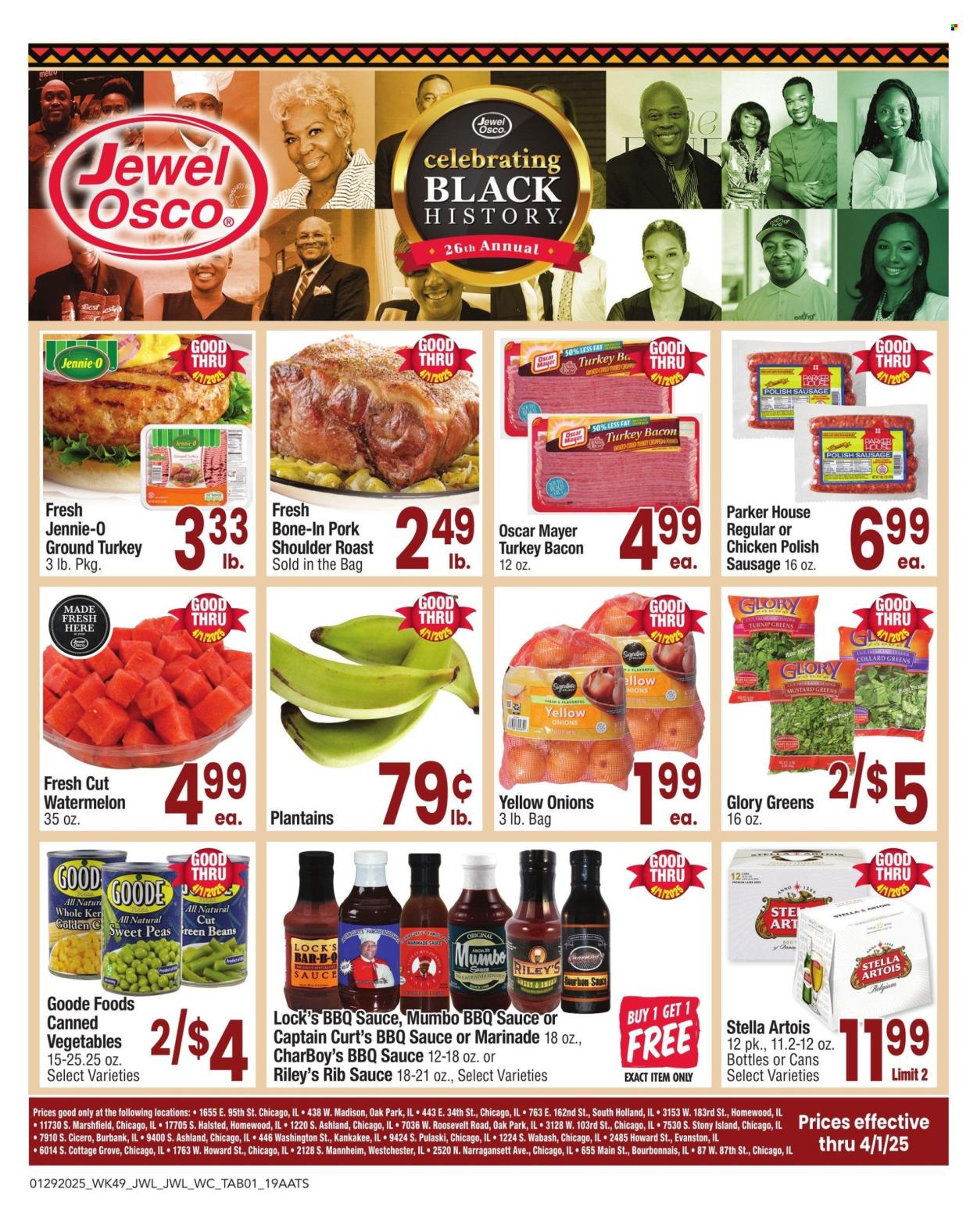Jewel Osco ad - 01/29/2025 - 04/01/2025. Page 1