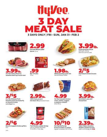 Hy-Vee Flyer - 01/31/2025 - 02/02/2025.