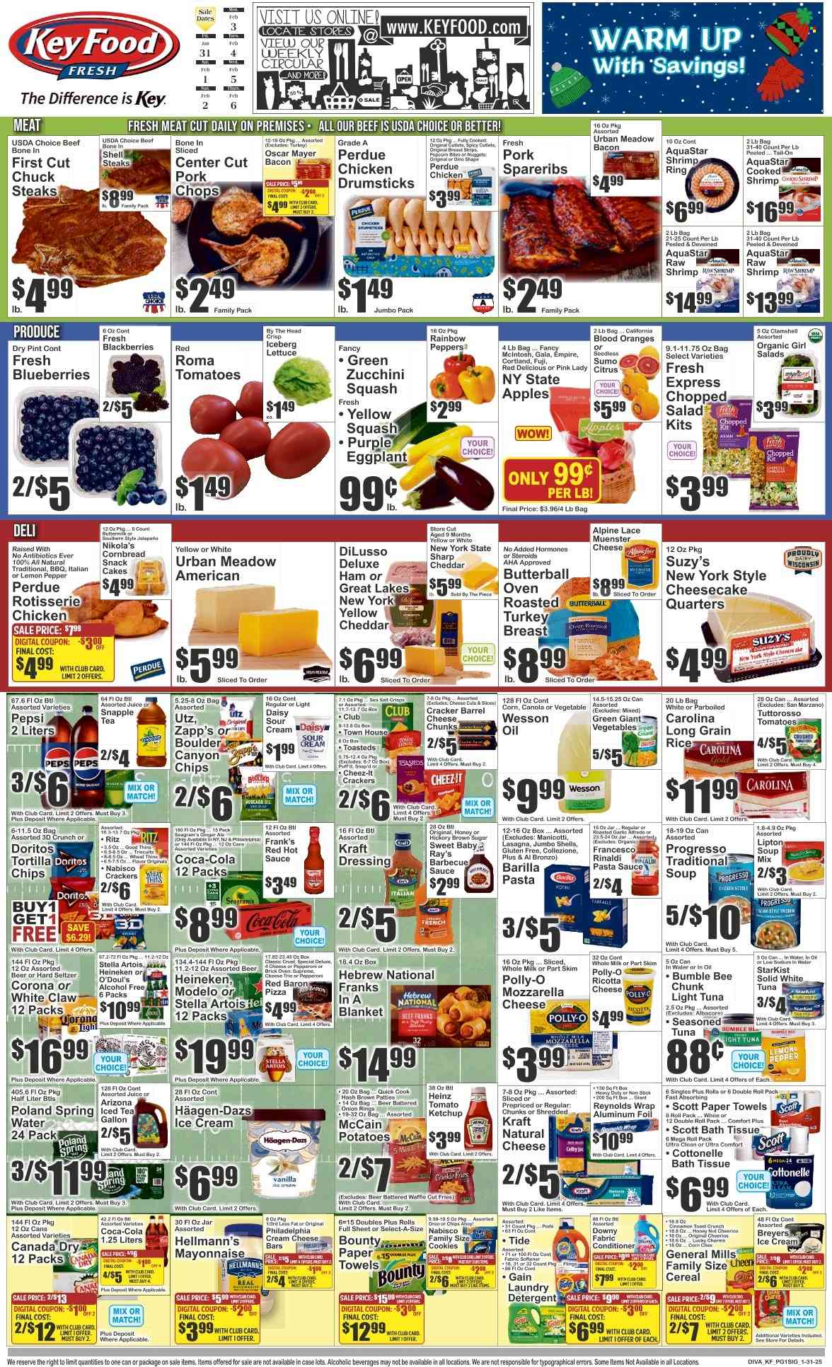 Key Food ad - 01/31/2025 - 02/06/2025. Page 1