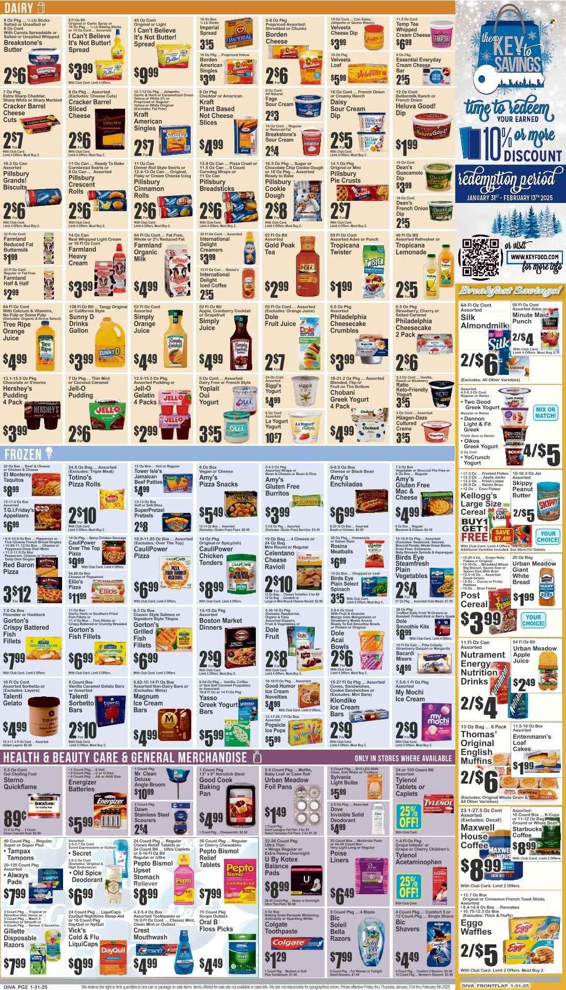 Key Food ad - 01/31/2025 - 02/06/2025. Page 2