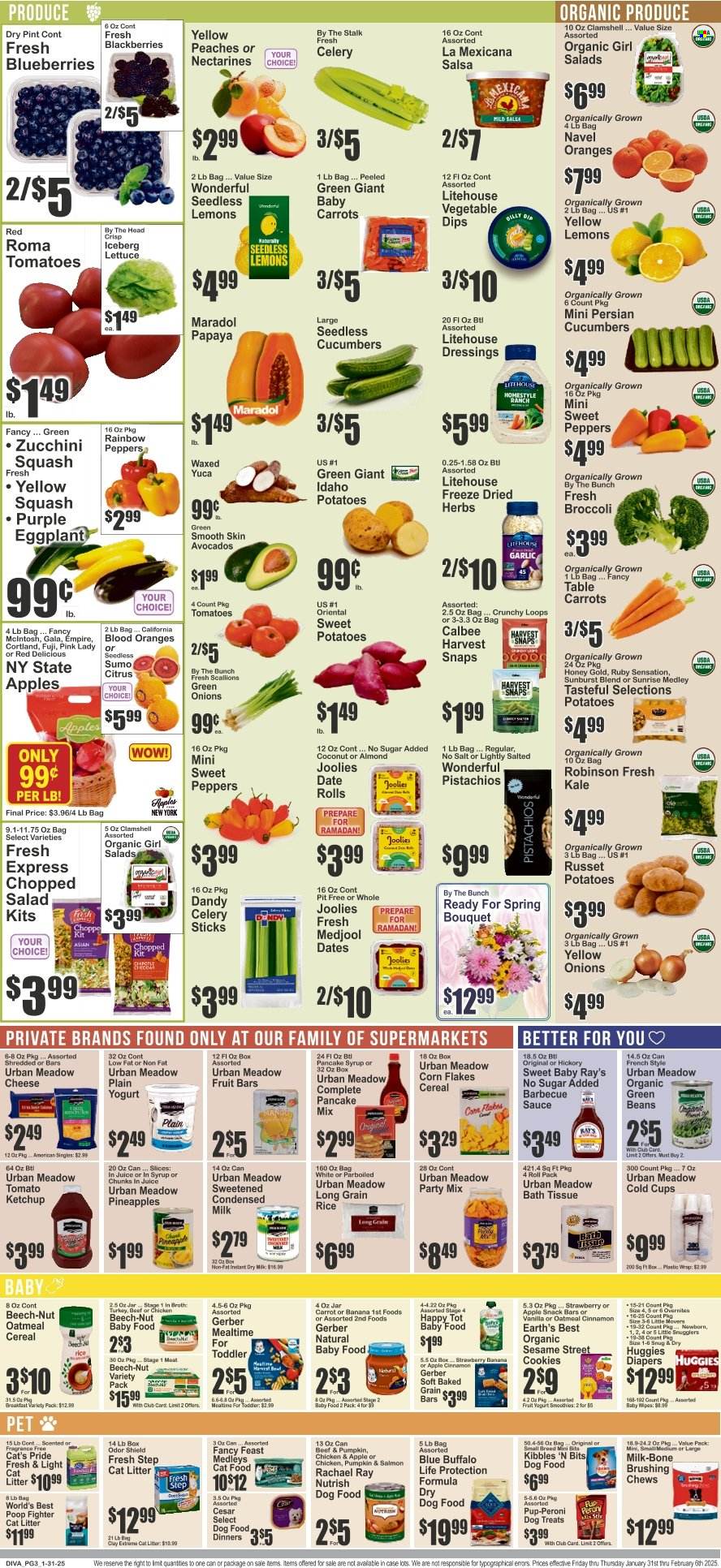 Key Food ad - 01/31/2025 - 02/06/2025. Page 3