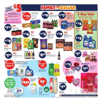 Family Dollar Flyer - 02/02/2025 - 02/08/2025.