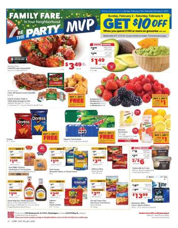 Family Fare Flyer - 02/02/2025 - 02/08/2025.