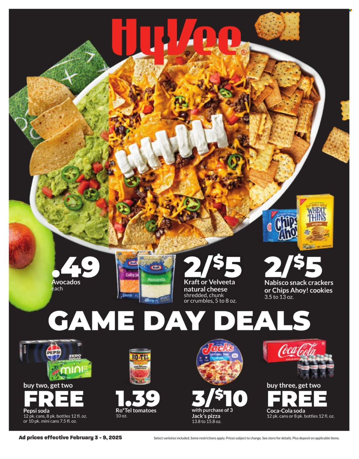 Hy-Vee ad - 02/03/2025 - 02/09/2025. Page 1