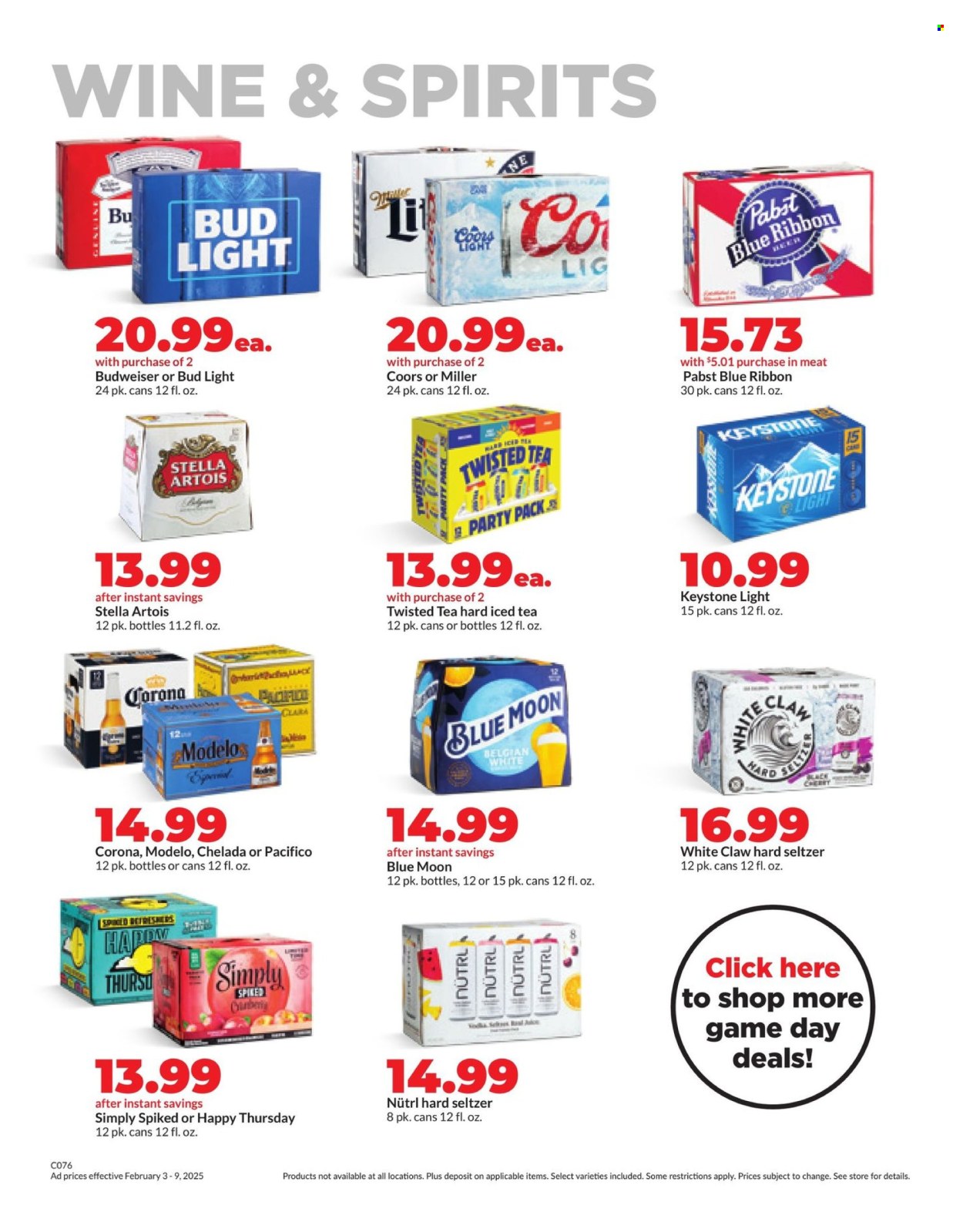 Hy-Vee ad - 02/03/2025 - 02/09/2025. Page 36