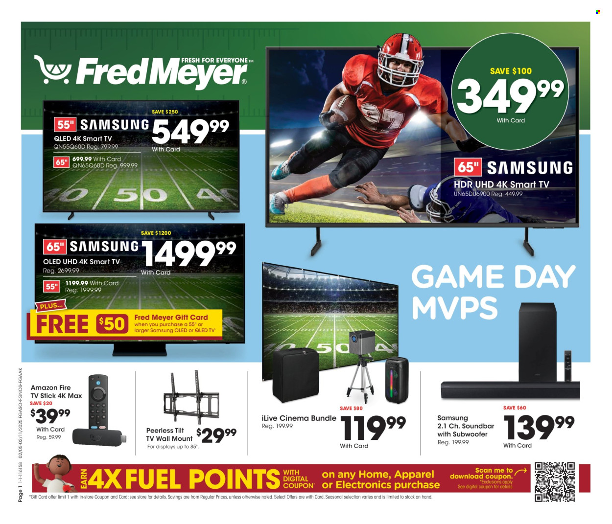 Fred Meyer ad - 02/05/2025 - 02/11/2025. Page 1