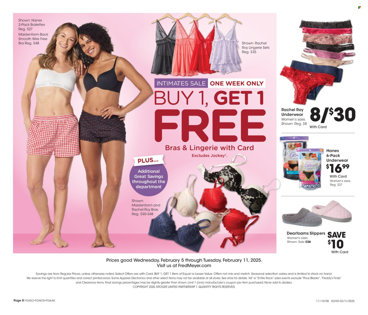 Fred Meyer ad - 02/05/2025 - 02/11/2025. Page 9