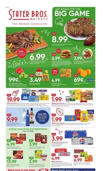 Stater Bros. Flyer - 02/05/2025 - 02/11/2025.