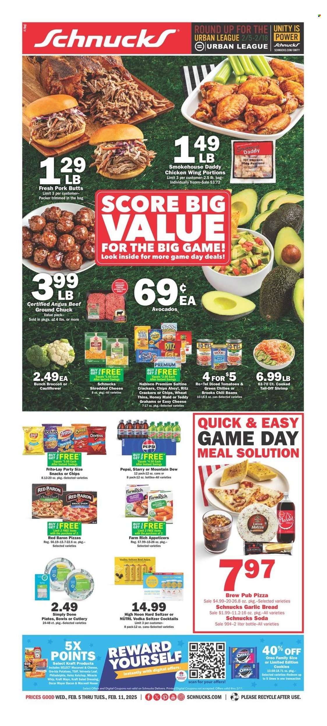 Schnucks ad - 02/05/2025 - 02/11/2025. Page 1