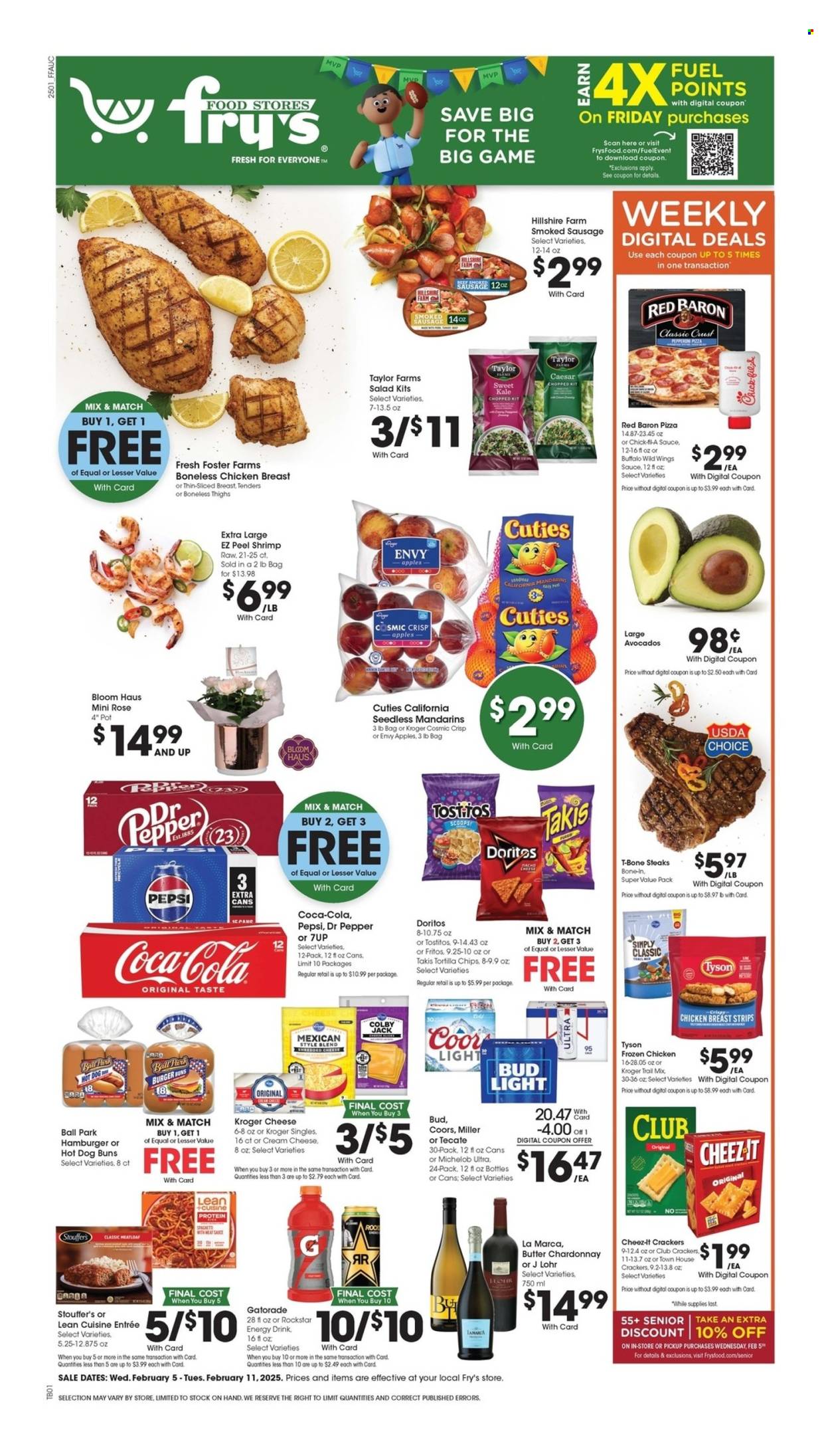Fry’s ad - 02/05/2025 - 02/11/2025. Page 1