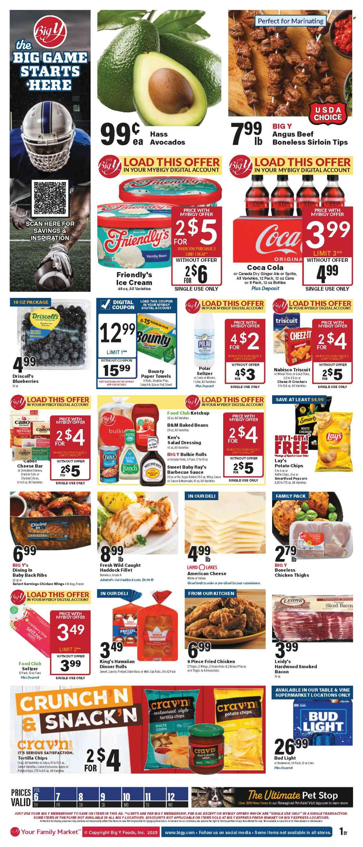 Big Y ad - 02/06/2025 - 02/12/2025. Page 1