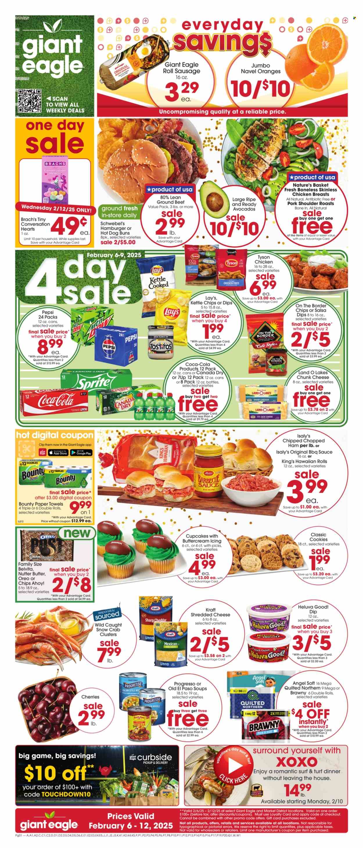 Giant Eagle ad - 02/06/2025 - 02/12/2025. Page 1