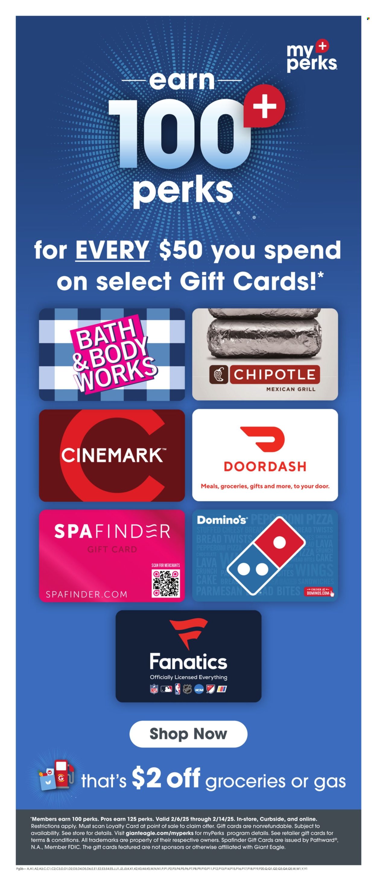 Giant Eagle ad - 02/06/2025 - 02/12/2025. Page 8