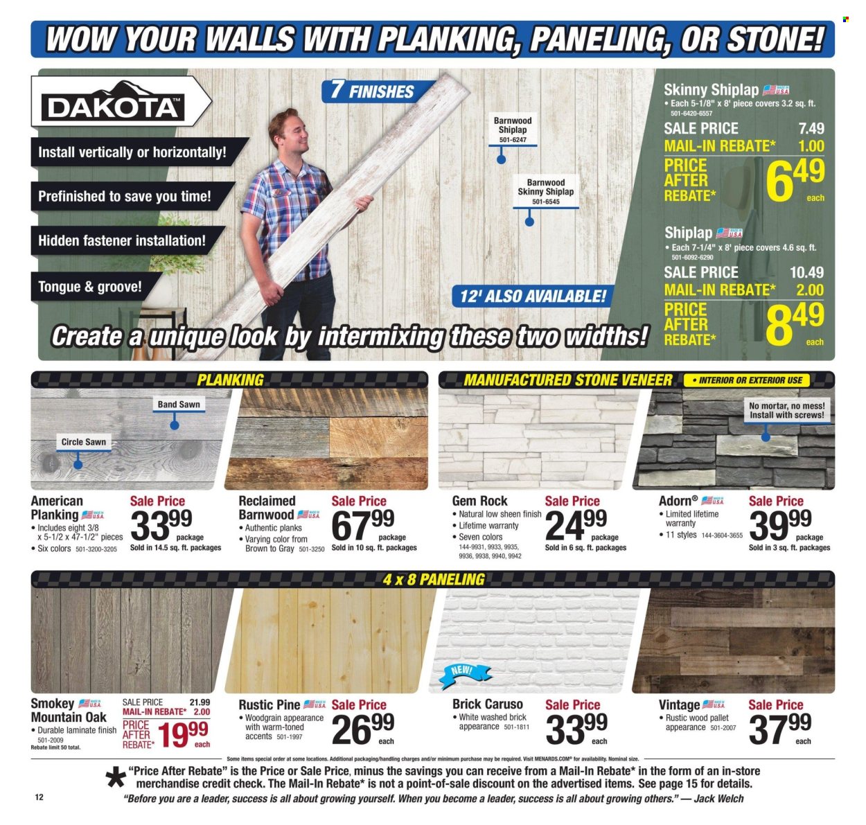 Menards ad - 02/06/2025 - 02/15/2025. Page 20