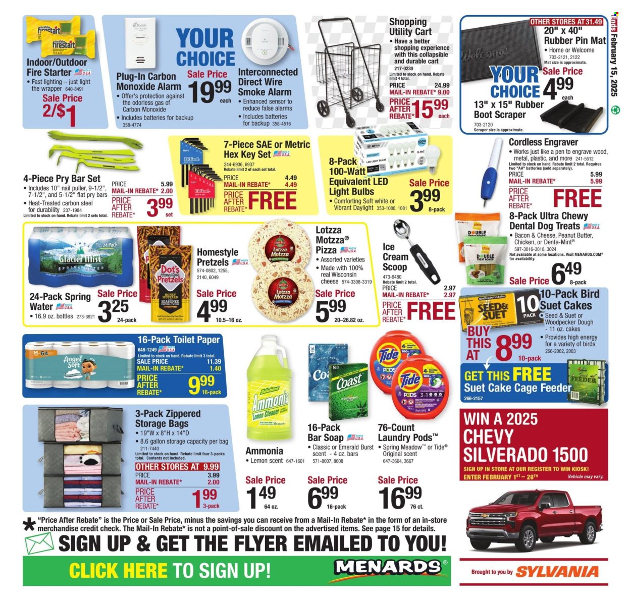 Menards ad - 02/06/2025 - 02/15/2025. Page 26
