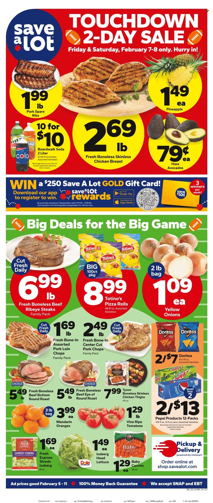 Save a Lot ad - 02/05/2025 - 02/11/2025. Page 1