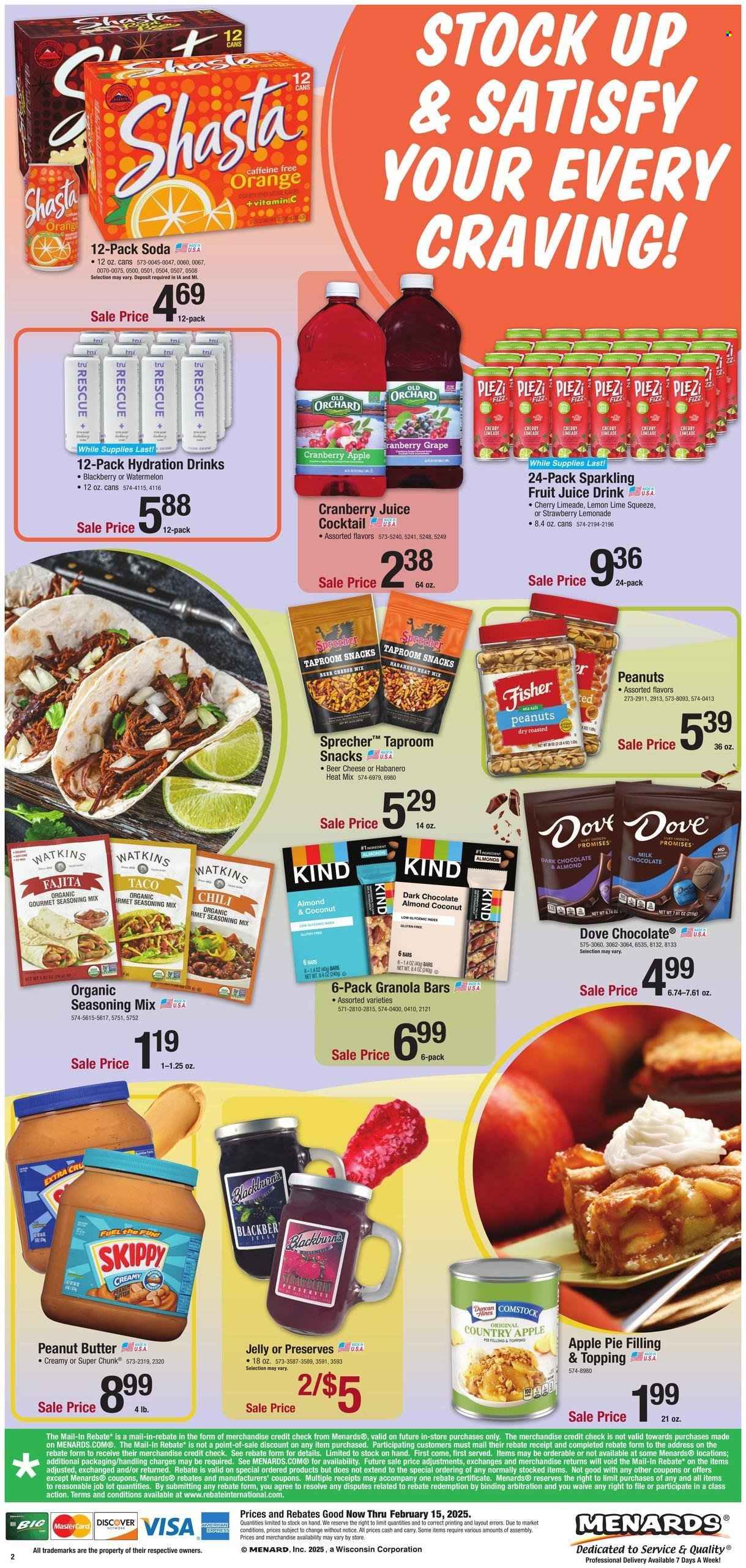 Menards ad - 02/06/2025 - 02/15/2025. Page 3