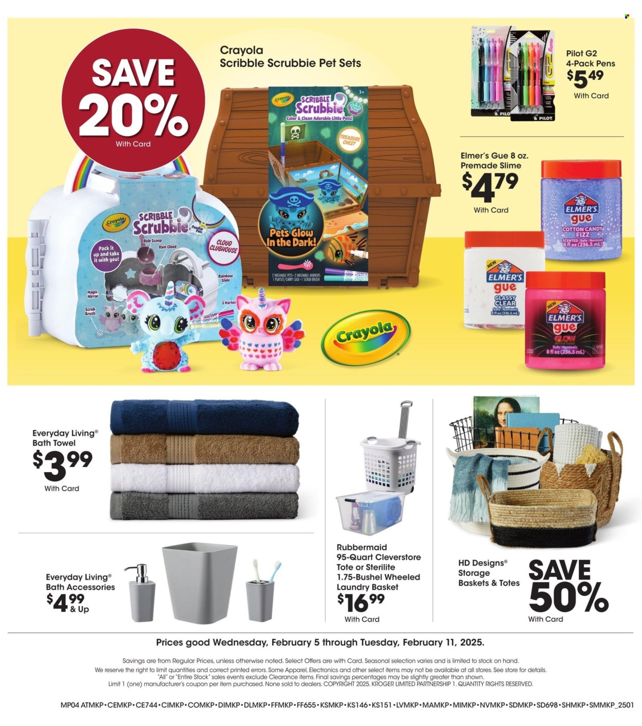 Kroger ad - 02/05/2025 - 02/11/2025. Page 4