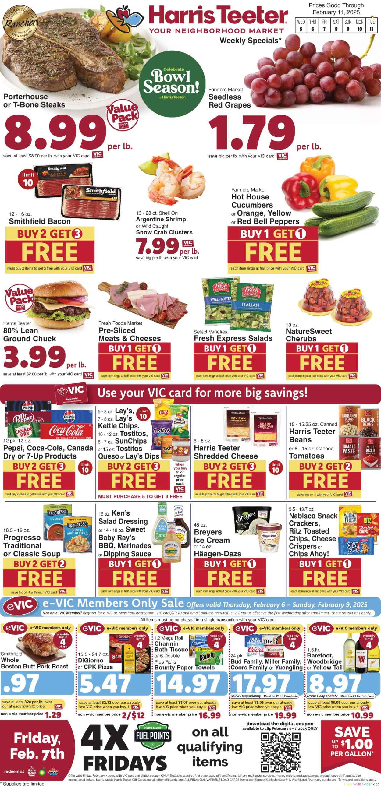 Harris Teeter ad - 02/05/2025 - 02/11/2025. Page 1