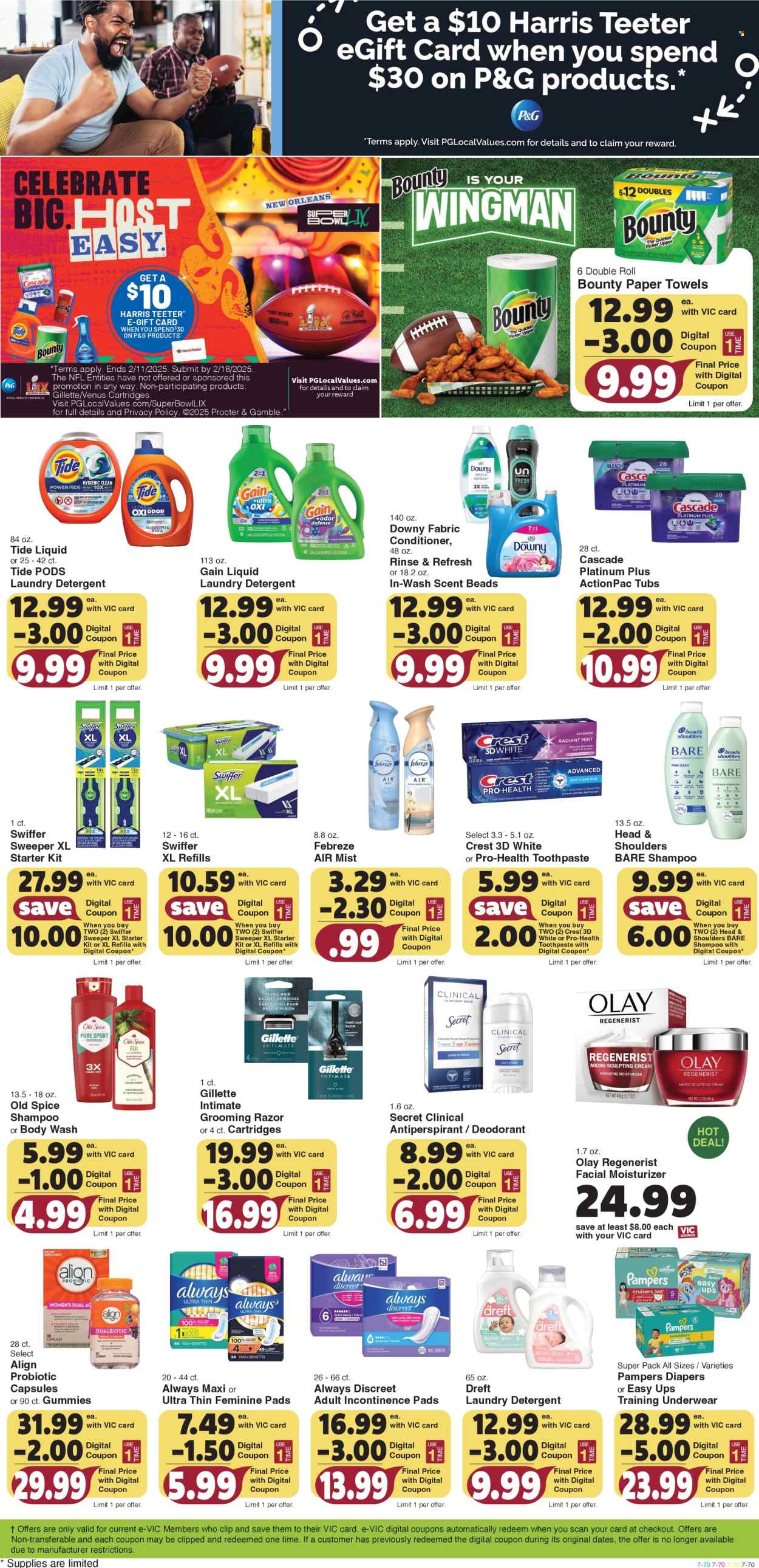 Harris Teeter ad - 02/05/2025 - 02/11/2025. Page 9