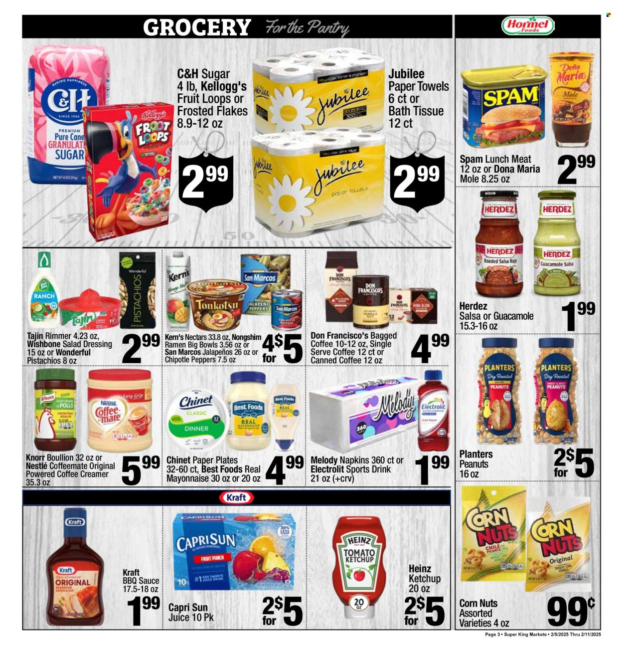 Super King Markets ad - 02/05/2025 - 02/11/2025. Page 3
