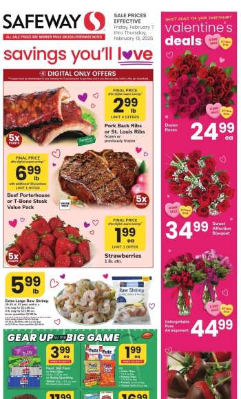 Safeway Flyer - 02/07/2025 - 02/13/2025.