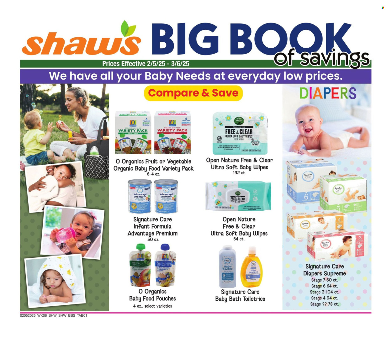 Shaw’s ad - 02/05/2025 - 03/06/2025. Page 1
