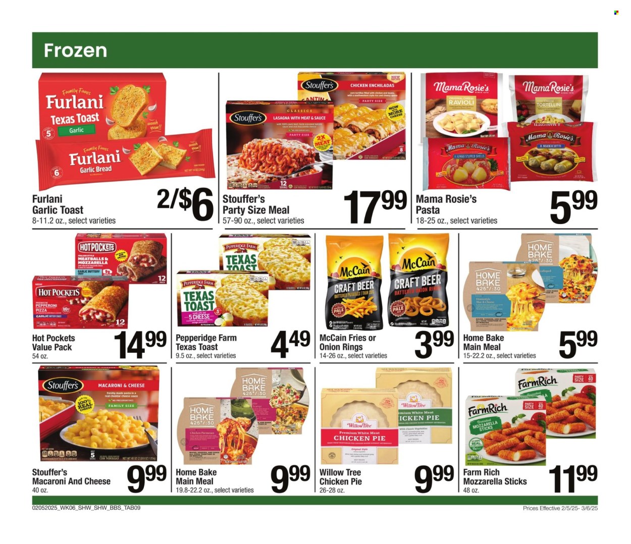 Shaw’s ad - 02/05/2025 - 03/06/2025. Page 9