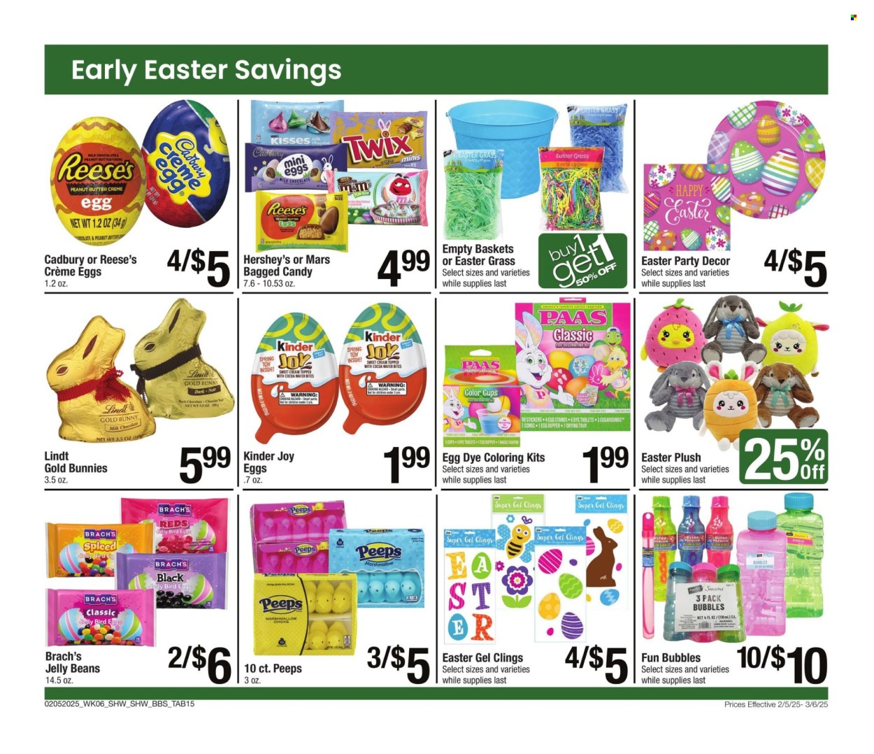Shaw’s ad - 02/05/2025 - 03/06/2025. Page 15