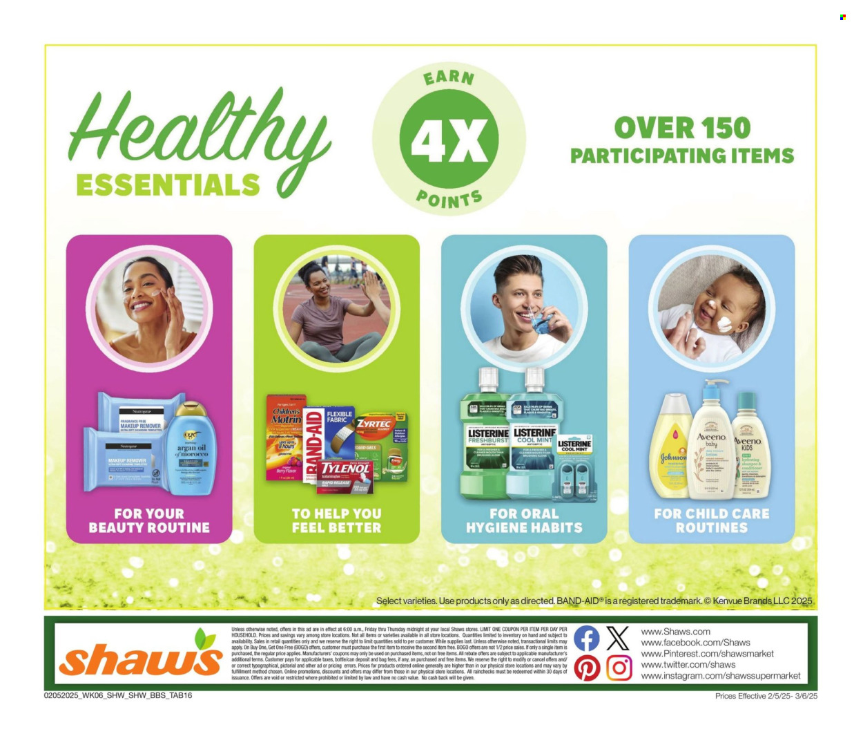 Shaw’s ad - 02/05/2025 - 03/06/2025. Page 16
