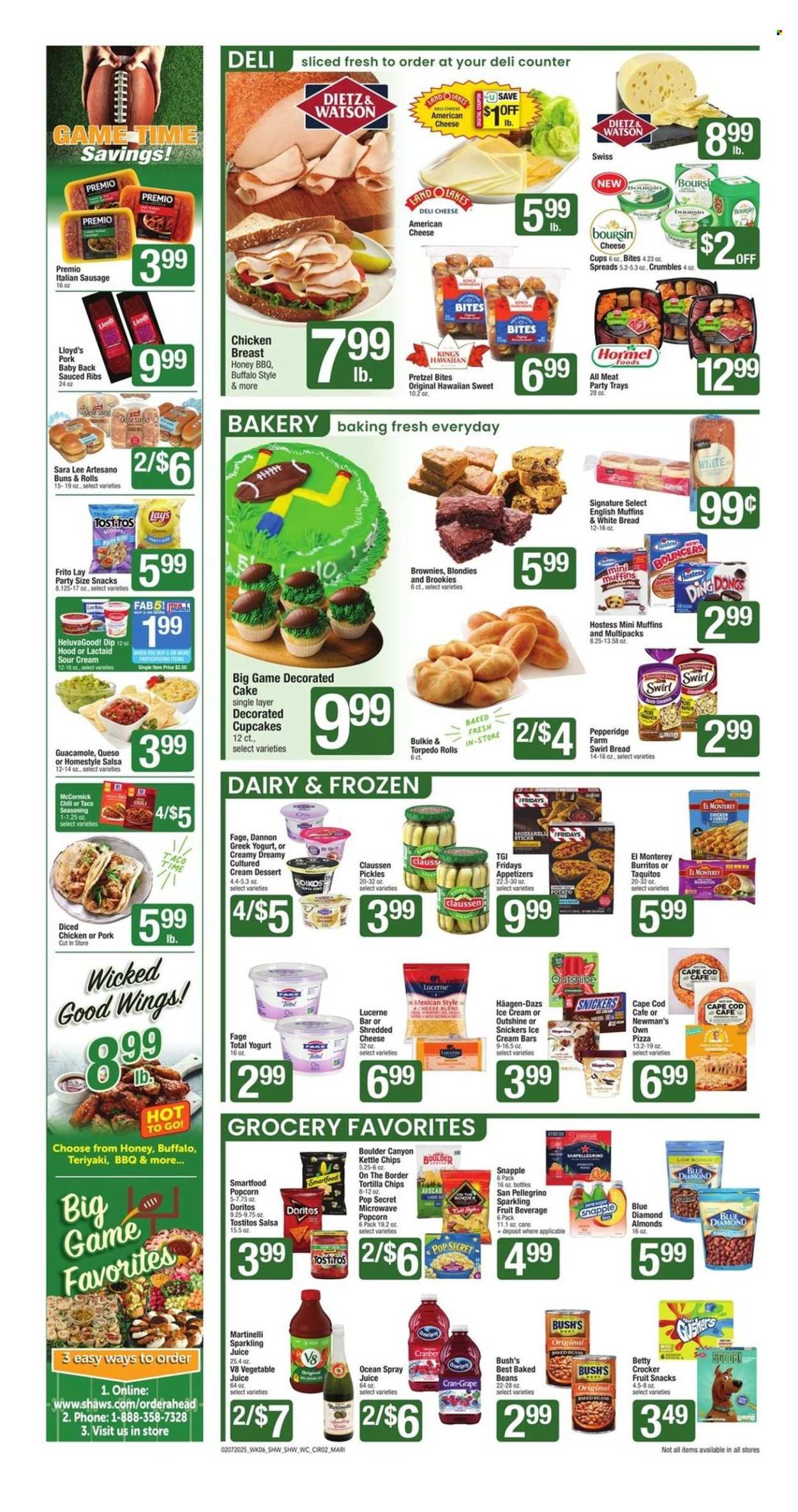 Shaw’s ad - 02/07/2025 - 02/13/2025. Page 2