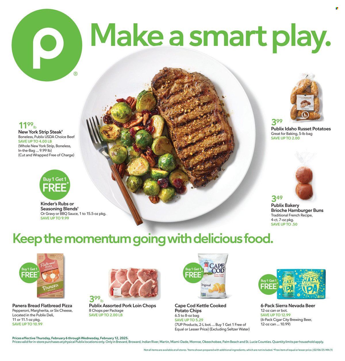 Publix ad - 02/06/2025 - 02/12/2025. Page 1
