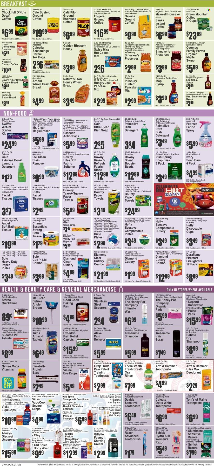 Key Food ad - 02/07/2025 - 02/13/2025. Page 4