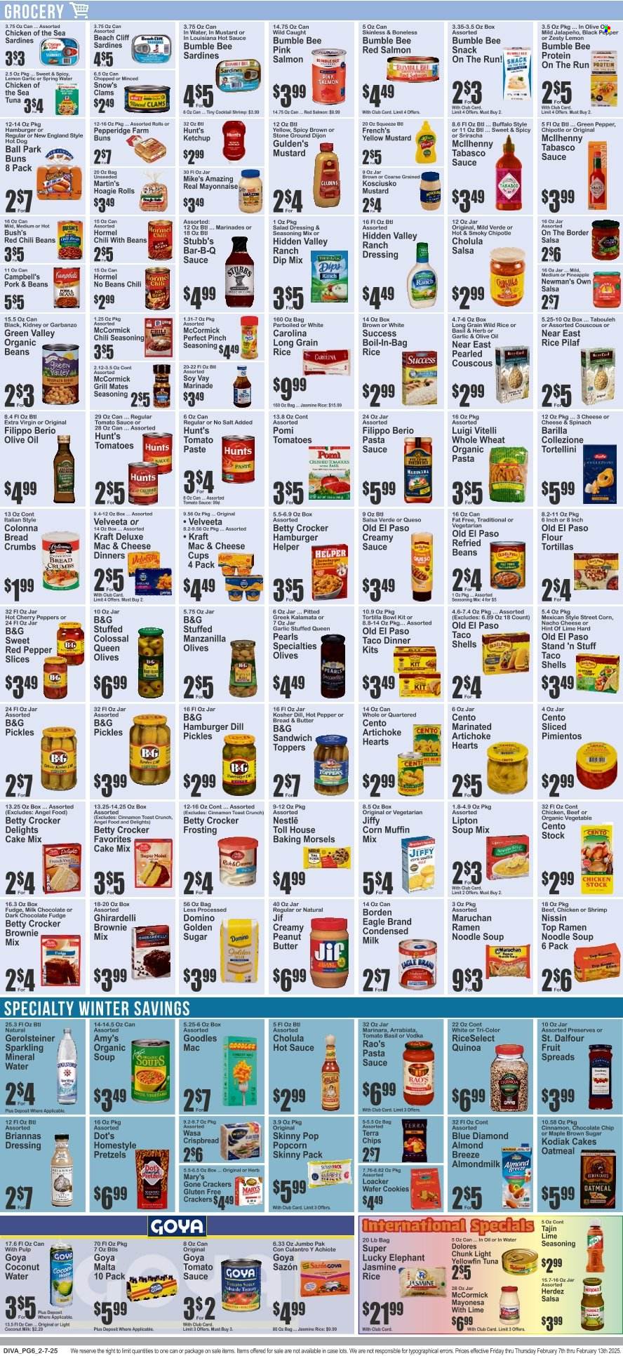 Key Food ad - 02/07/2025 - 02/13/2025. Page 6