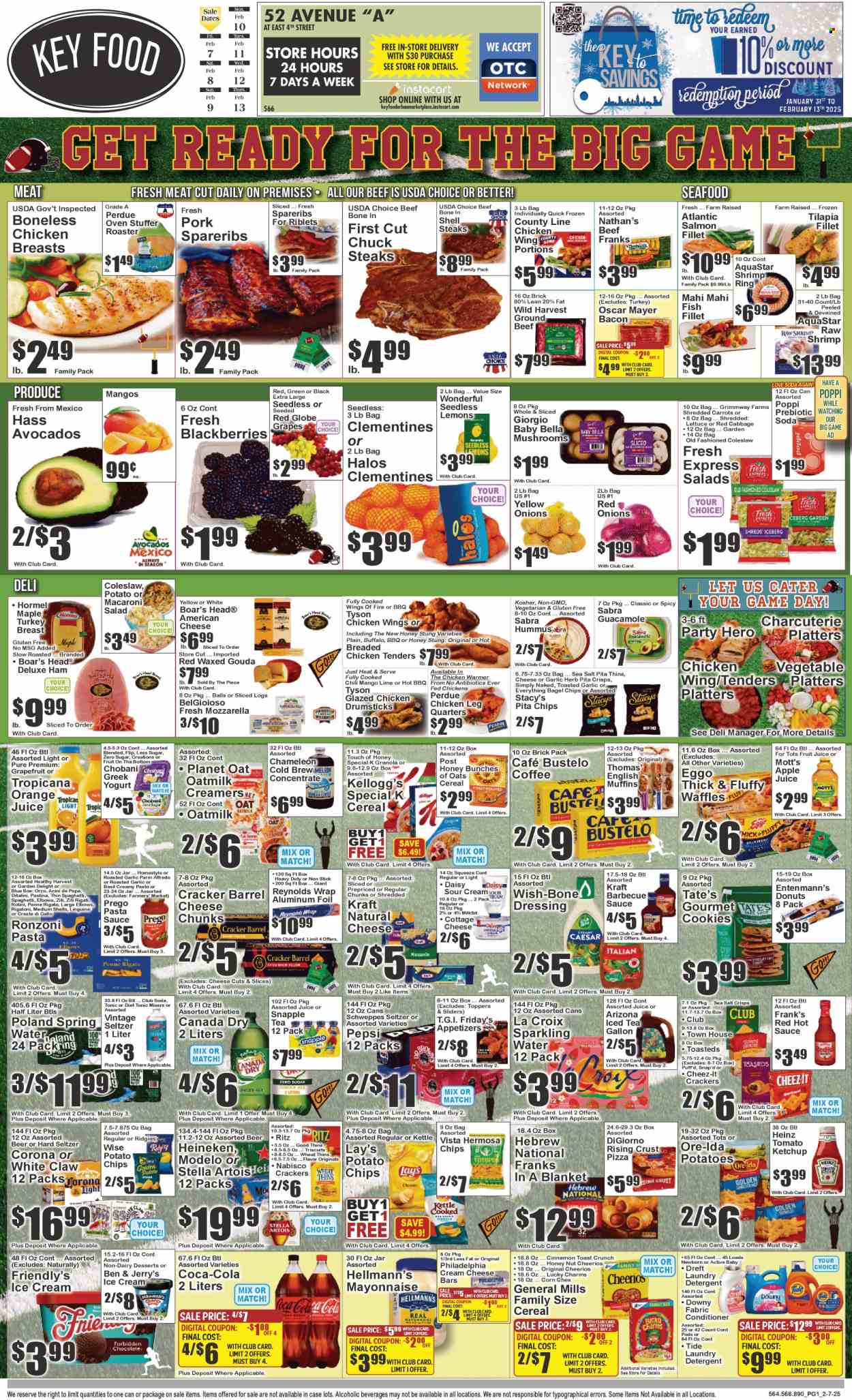 Key Food ad - 02/07/2025 - 02/13/2025. Page 1
