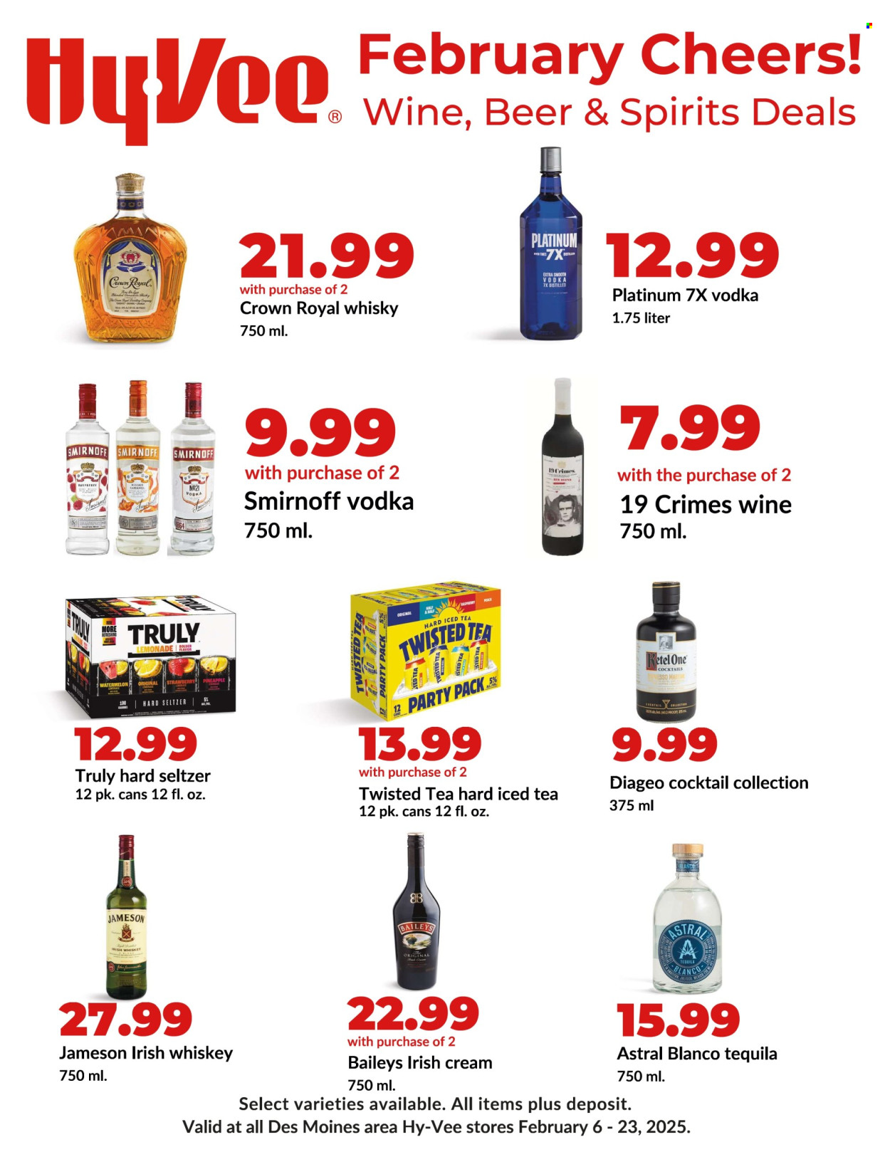 Hy-Vee ad - 02/06/2025 - 02/23/2025. Page 1