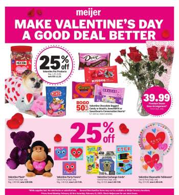 Meijer Flyer - 02/10/2025 - 02/15/2025.