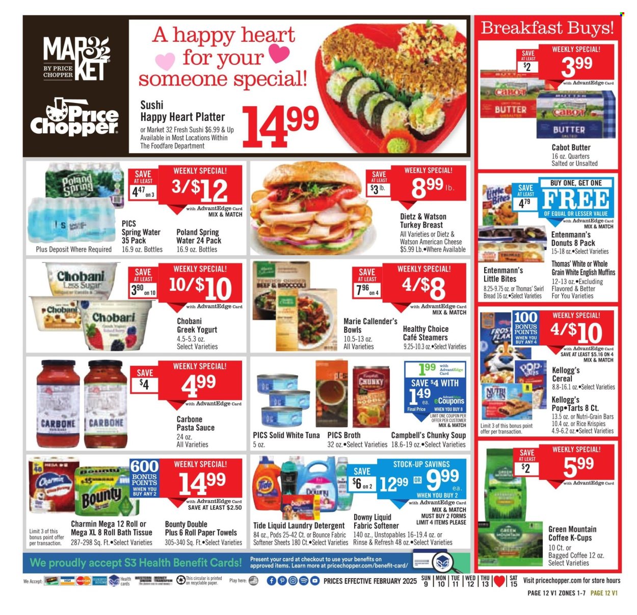 Price Chopper ad - 02/09/2025 - 02/15/2025. Page 12
