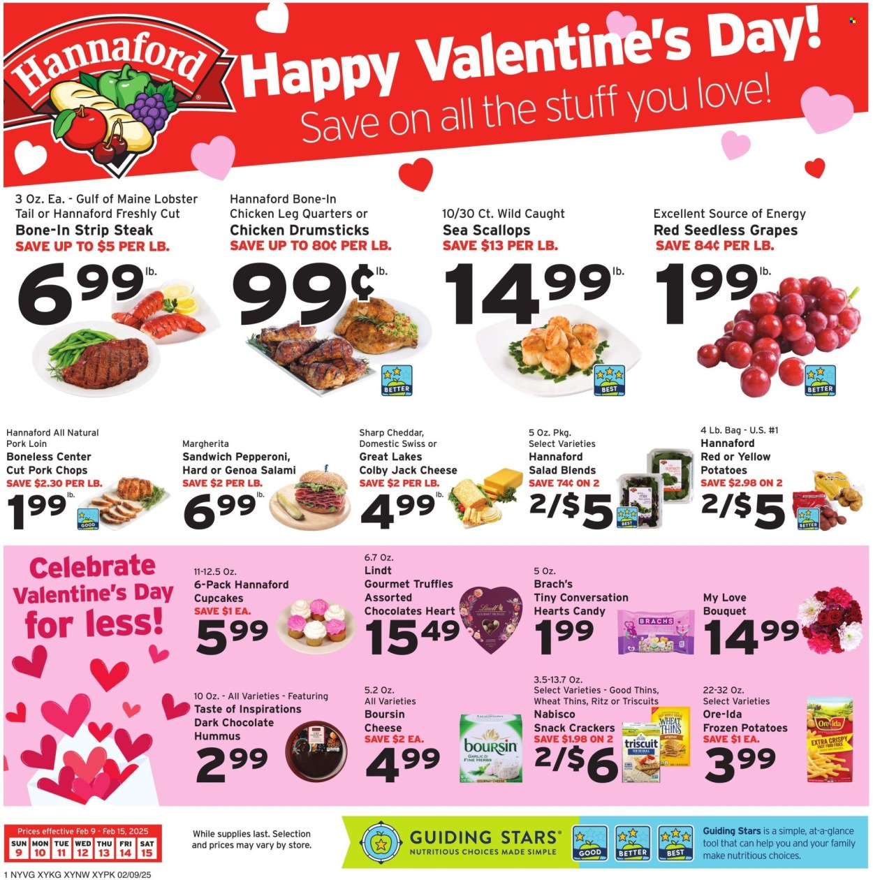 Hannaford ad - 02/09/2025 - 02/15/2025. Page 1
