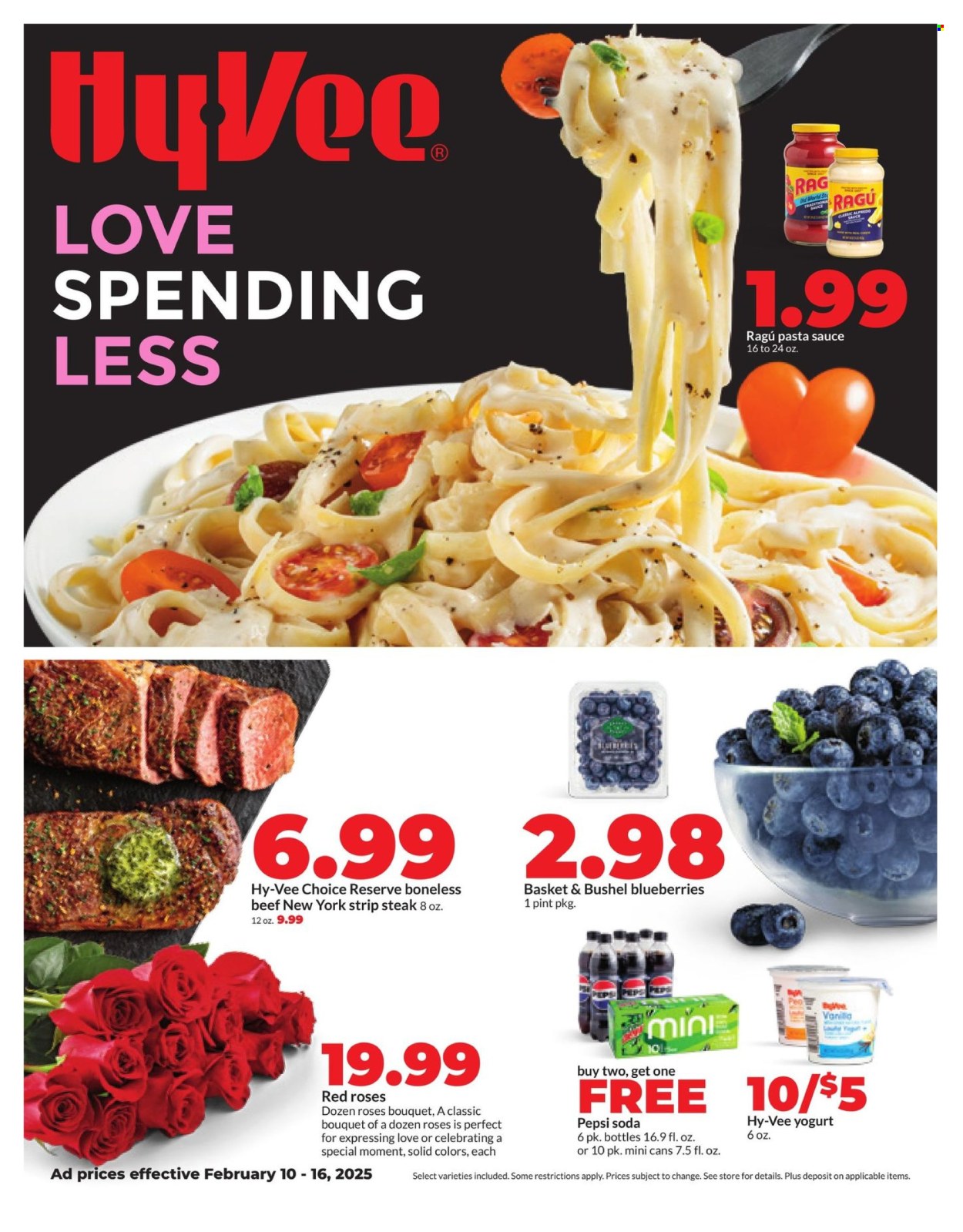 Hy-Vee ad - 02/10/2025 - 02/16/2025. Page 1